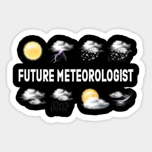 Future Meteorologist Sticker